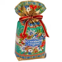 Сладкий новогодний подарок Мешочек Волшебный 2000 грамм элит